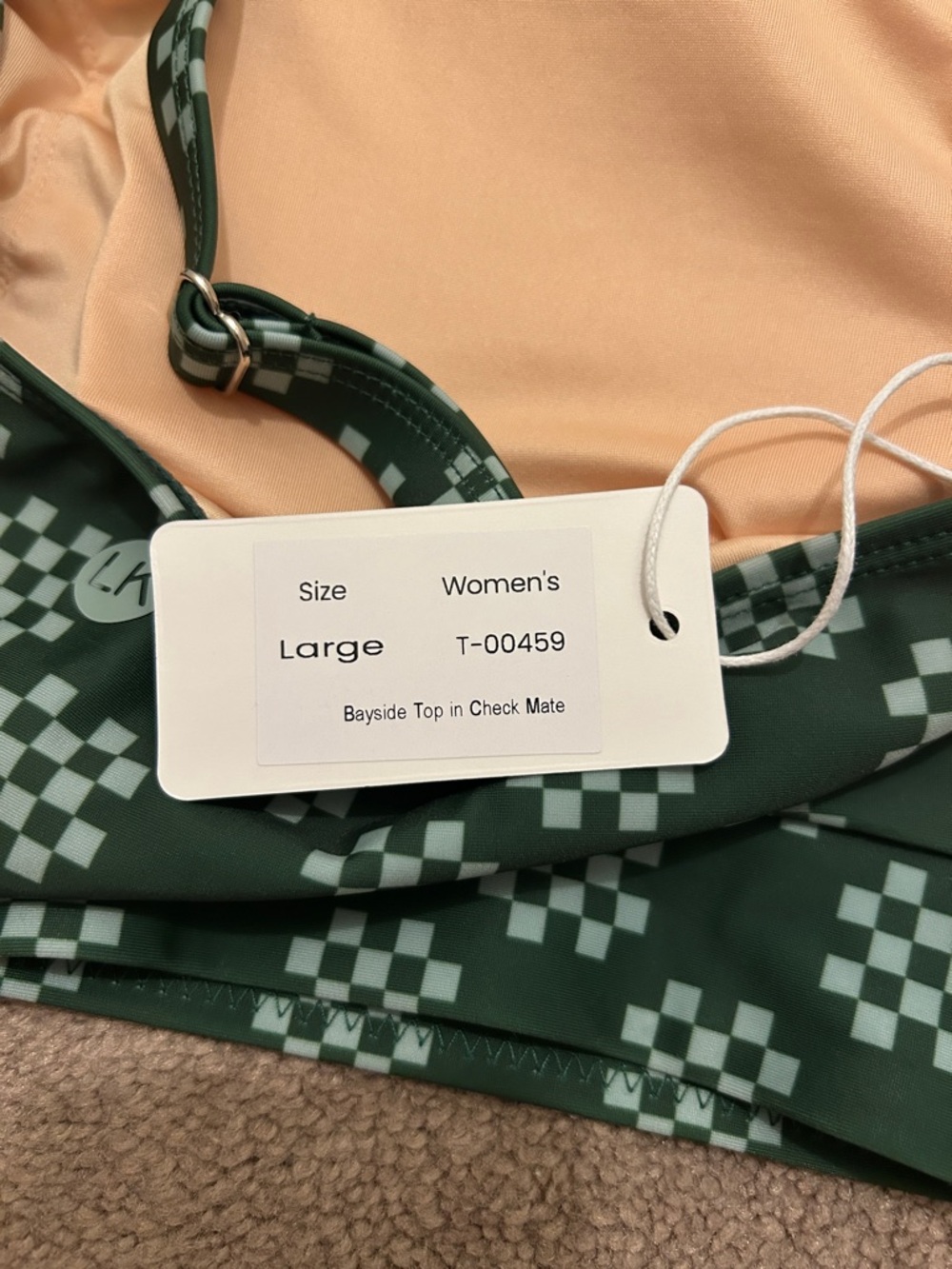 NWT Livy&Kate Bayside Top in Check Mate and Mid Rise Bottoms in Daisy Sunrise - Picture 4 of 11